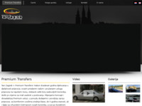 Frontpage screenshot for site: (http://www.taxi-zlatko.hr)