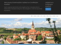 Frontpage screenshot for site: (http://www.svetiste-mbb.hr)