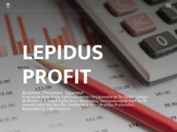 Frontpage screenshot for site: (http://www.lepidus-profit.hr)