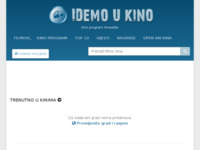 Frontpage screenshot for site: Idemo u kino (http://www.idemoukino.com)