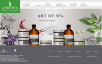 Frontpage screenshot for site: (http://www.afrodita-beautycentar.com)