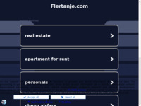 Frontpage screenshot for site: Flertanje- Balkan chat (http://www.flertanje.com/)