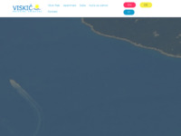 Frontpage screenshot for site: (http://www.supetarska-draga.com)