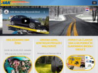 Frontpage screenshot for site: HAK - Auto klub Marsonia - Moto Klub Brod (http://www.hak-marsonia.hr)