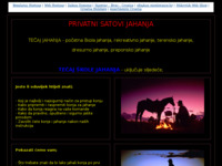 Frontpage screenshot for site: Jahanje - škola jahanja, jahanje u prirodi (http://www.jahanje.pondi.hr)