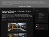 Frontpage screenshot for site: (http://mrtvaovca.blogspot.com)