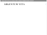 Frontpage screenshot for site: (http://www.argentumvita.hr/)