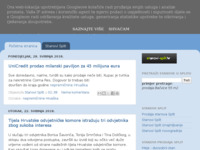 Frontpage screenshot for site: Stanovi Split (http://stanovisplit.blogspot.com)