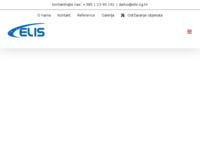 Frontpage screenshot for site: Elis Zagreb - Elektroinsalaterski obrt (http://www.elis-zg.hr)