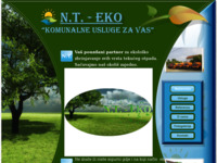 Frontpage screenshot for site: (http://www.nt-eko.hr)