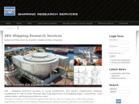 Frontpage screenshot for site: SRS Shipping Research Services Inc. d.o.o (http://www.srs.hr)
