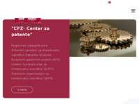 Frontpage screenshot for site: CPZ - Centar za patente Zagreb (http://www.cpz.hr)