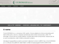 Frontpage screenshot for site: Euromass d.o.o. (http://www.euromass.hr)
