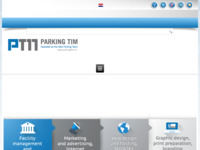 Frontpage screenshot for site: Parking Tim d.o.o. (http://www.parkingtim.com)