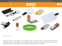 Frontpage screenshot for site: USB 3D prodaja stickova, miševa Zagreb (http://www.usb-3d.com)