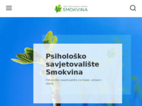 Frontpage screenshot for site: (http://www.savjetovaliste-smokvina.hr)