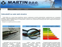 Frontpage screenshot for site: (http://www.martin-vk.hr)