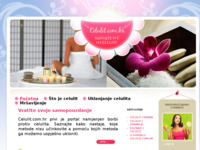 Frontpage screenshot for site: (http://www.celulit.com.hr)