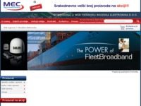 Frontpage screenshot for site: (http://www.brodska-elektronika.hr)