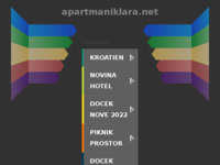 Frontpage screenshot for site: Apartmani Klara (http://www.apartmaniklara.net)