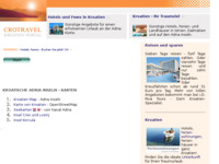 Frontpage screenshot for site: (http://www.kroatien-links.de/kroatien_karten-adria-inseln.htm)