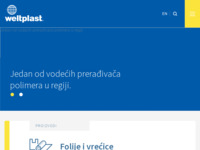 Frontpage screenshot for site: Weltplast - sigurnost i kvaliteta trećeg tisućljeća - cijevi, cijevni sustavi i vrećice (http://www.weltplast.com)