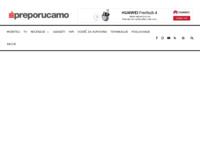 Frontpage screenshot for site: (http://www.preporucamo.com/)