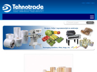 Frontpage screenshot for site: Tehnotrade d.o.o. Daruvar - napredni sistemi pakiranja (http://www.tehnotrade.eu)