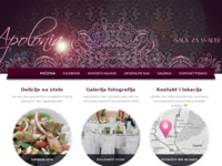 Frontpage screenshot for site: Apolonia - sala za vjenčanja i ostale svečanosti (http://www.apolonia-svadbe.hr)