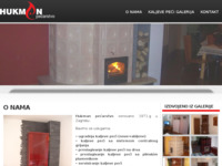 Frontpage screenshot for site: Pećarstvo Hukman - kaljeve peći (http://www.kaljevepeci-hukman.com/)