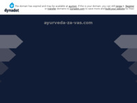 Frontpage screenshot for site: Ayurveda (http://www.ayurveda-za-vas.com)