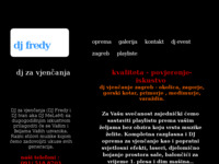 Frontpage screenshot for site: (http://www.dj-vjencanje.com/)
