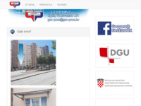 Frontpage screenshot for site: Geo pars za geodetske poslove - Split (http://www.geo-pars.hr/)