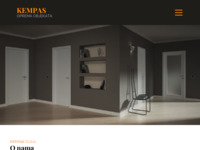 Frontpage screenshot for site: (http://kempas.hr/)