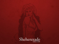 Frontpage screenshot for site: (http://www.sheherezade-dance.com)