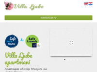 Frontpage screenshot for site: Villa Ljube - Apartmani (http://www.villa-ljube.com)