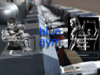 Frontpage screenshot for site: (http://www.blue-gym.net)