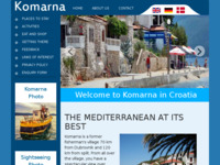 Frontpage screenshot for site: Komarna (http://www.komarna.com/)