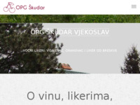 Slika naslovnice sjedišta: Vino od višanja i voćni likeri - OPG Vjekoslav Škudar (http://www.vocno-vino.com/)