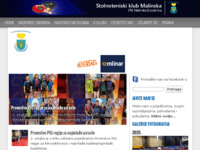 Frontpage screenshot for site: (http://www.stk-malinska.hr/)