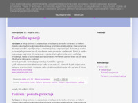 Frontpage screenshot for site: (http://turizamiponudapotraznja.blogspot.com)