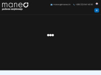 Frontpage screenshot for site: Maneo.hr - Financije, marketing i istraživanje tržišta (http://maneo.hr)