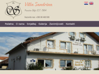 Frontpage screenshot for site: (http://www.villa-sandrina.com/)