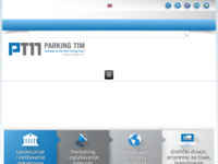 Frontpage screenshot for site: Parking tim d.o.o. (http://www.parkingtim.hr)
