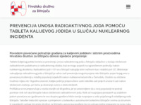 Slika naslovnice sjedišta: Hrvatsko društvo za štitnjaču (http://www.stitnjaca.org/)