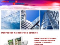 Frontpage screenshot for site: (http://www.staklomont-turniski.com)