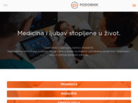 Frontpage screenshot for site: Rodilište & Poliklinika Podobnik (http://www.podobnik.hr/)