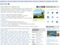 Frontpage screenshot for site: (http://www.croariva.com/hr)