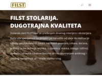 Frontpage screenshot for site: Stolarski obrt Filst (http://www.filst.hr/)