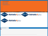 Frontpage screenshot for site: (http://adriatic4you.com/)